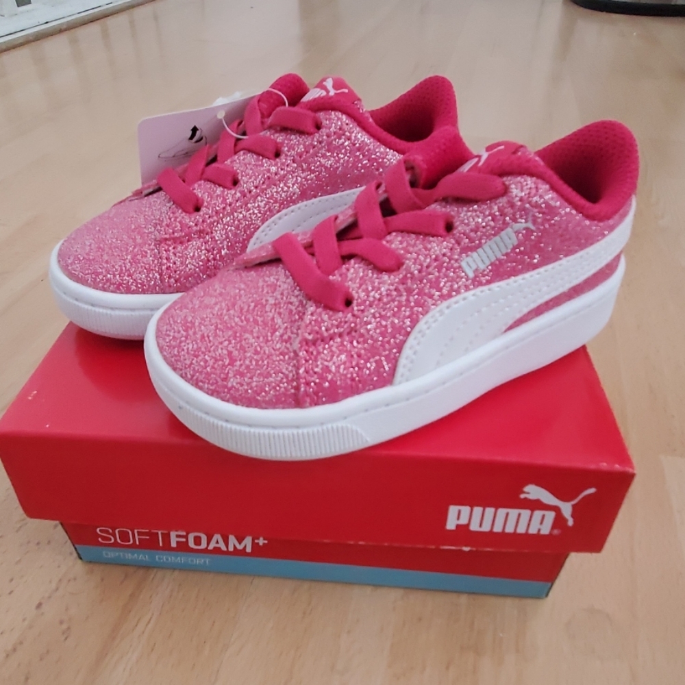 Sparkly Puma shoes